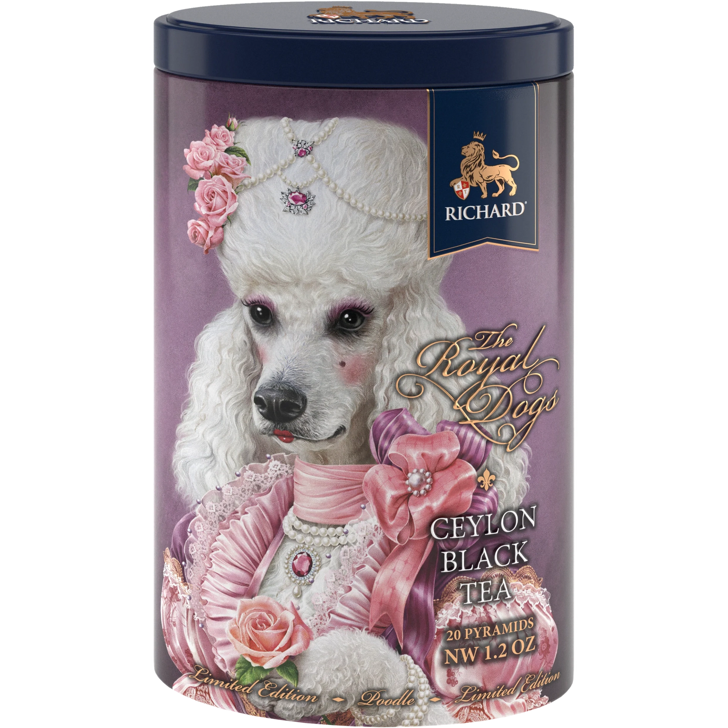Richard Royal Black Tea "Poodle", 20 pyramids, 34g
