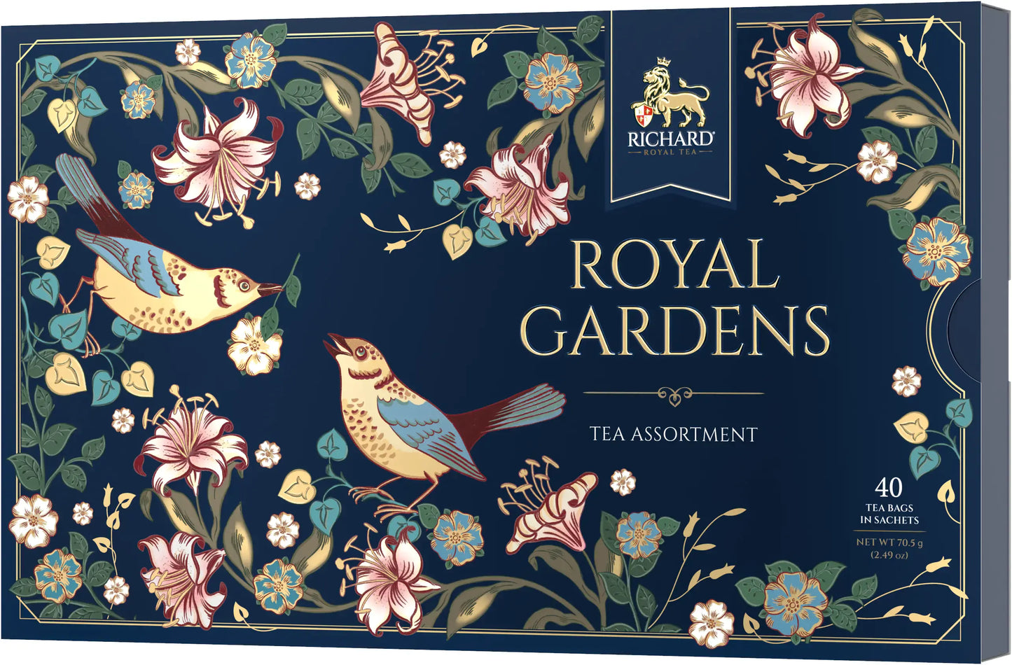 Tea Richard "ROYAL GARDENS TEA ASSORTMENT" tea bags, 70.5g
