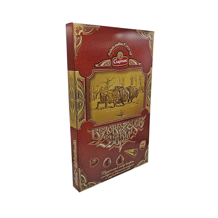 Gift set of chocolates Belovežskije Zubry, 250g
