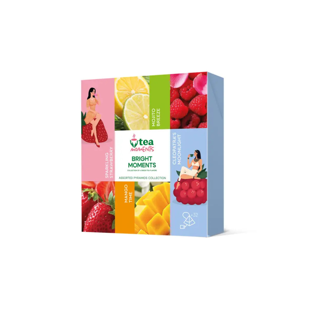 Чайный набор "Bright Moments" Ассорти, Tea Moments, 54,4 г
