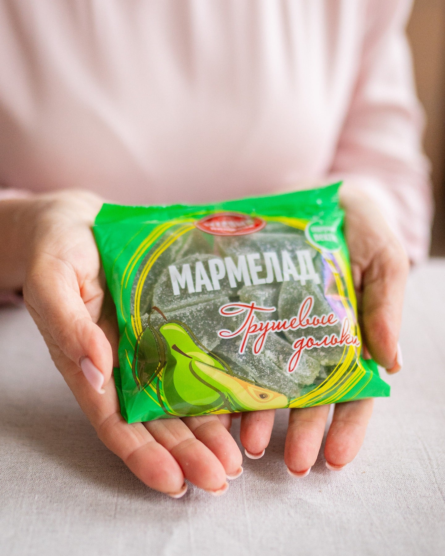 "Pear Slices" Marmalade, Krasnyj Pischevik, 210 g