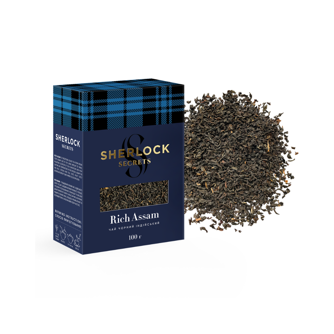 Assam Black Loose Leaf Tea, Tea Moments, 100 g,