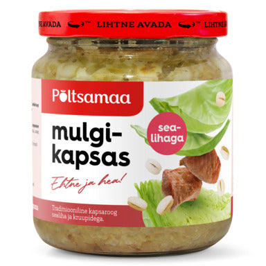 Sauerkraut With Pork, Poltsamaa, 520 g