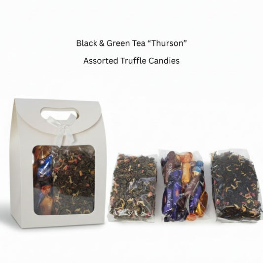 Gift Set “Thurson Tea Collection with Truffle Assortment”, 300 g