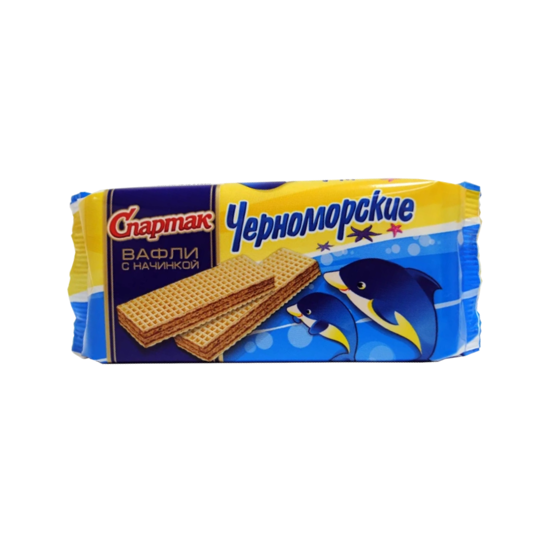 Chernomorskie Wafers, Spartak, 72 g