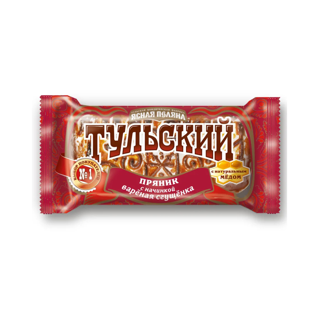 Tulsky Gingerbread with Boiled Condensed Milk, Yasnaya Polyana, 130 g