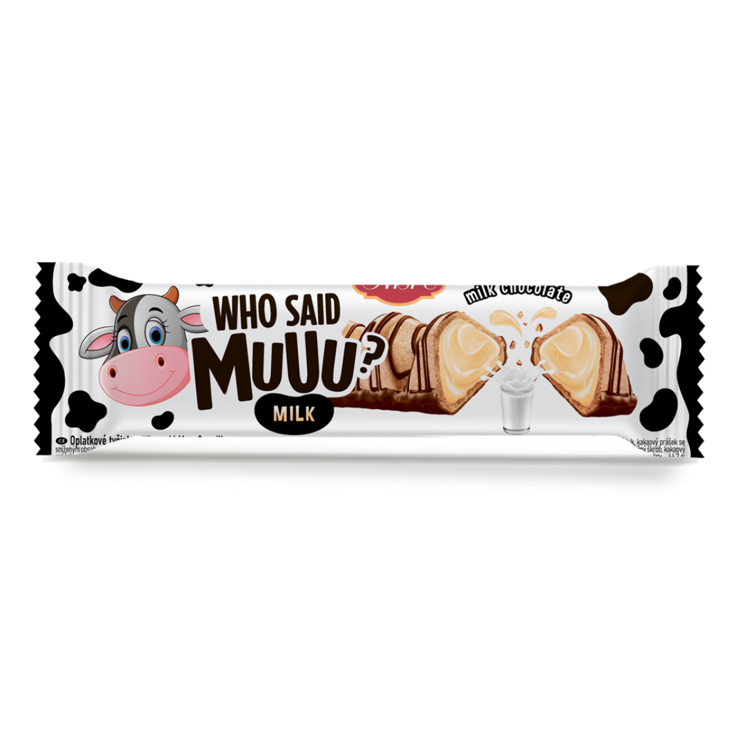 Who Said Muuu? Milk Wafer Bar, 22g, ABK