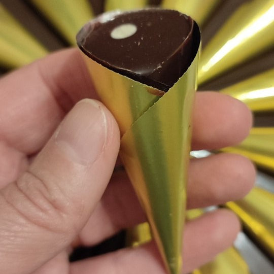 Cone-shaped glazed sweets STRELA, Spartak, 250g