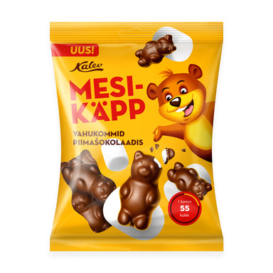 Marshmallows in Milk Chocolate, Kalev, 115g