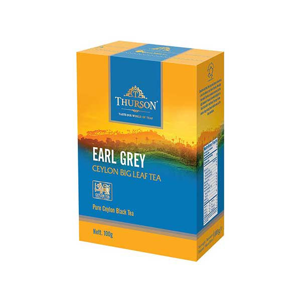 Thurson Earl Grey black tea, 100g