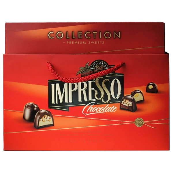 Gift set of candies IMPRESSO Premium red, 424g