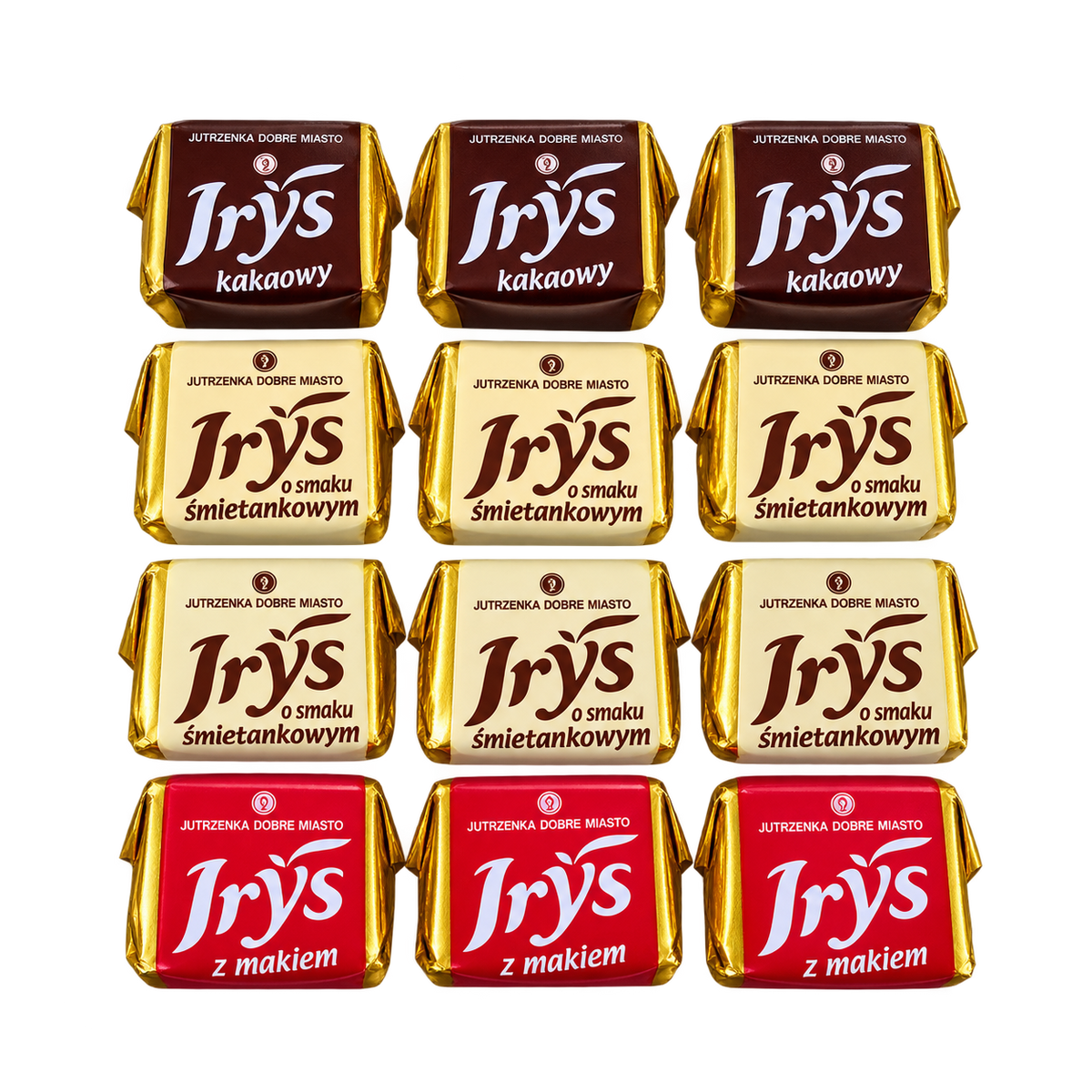 IRYS MIX Assorted Toffee Candies, Jutrzenka Dobre Miasto