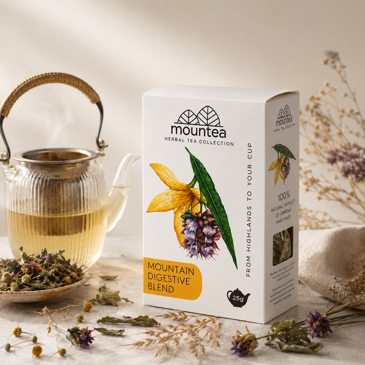 Mountain Digestive Blend, Mountea, 25 g