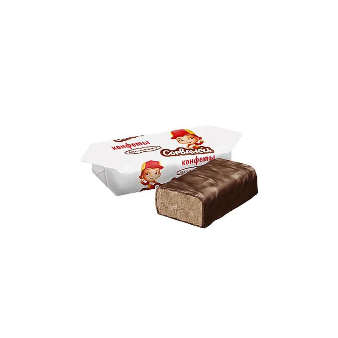 Sorvanets Glazed Praline Candies with Grains, Kommunarka