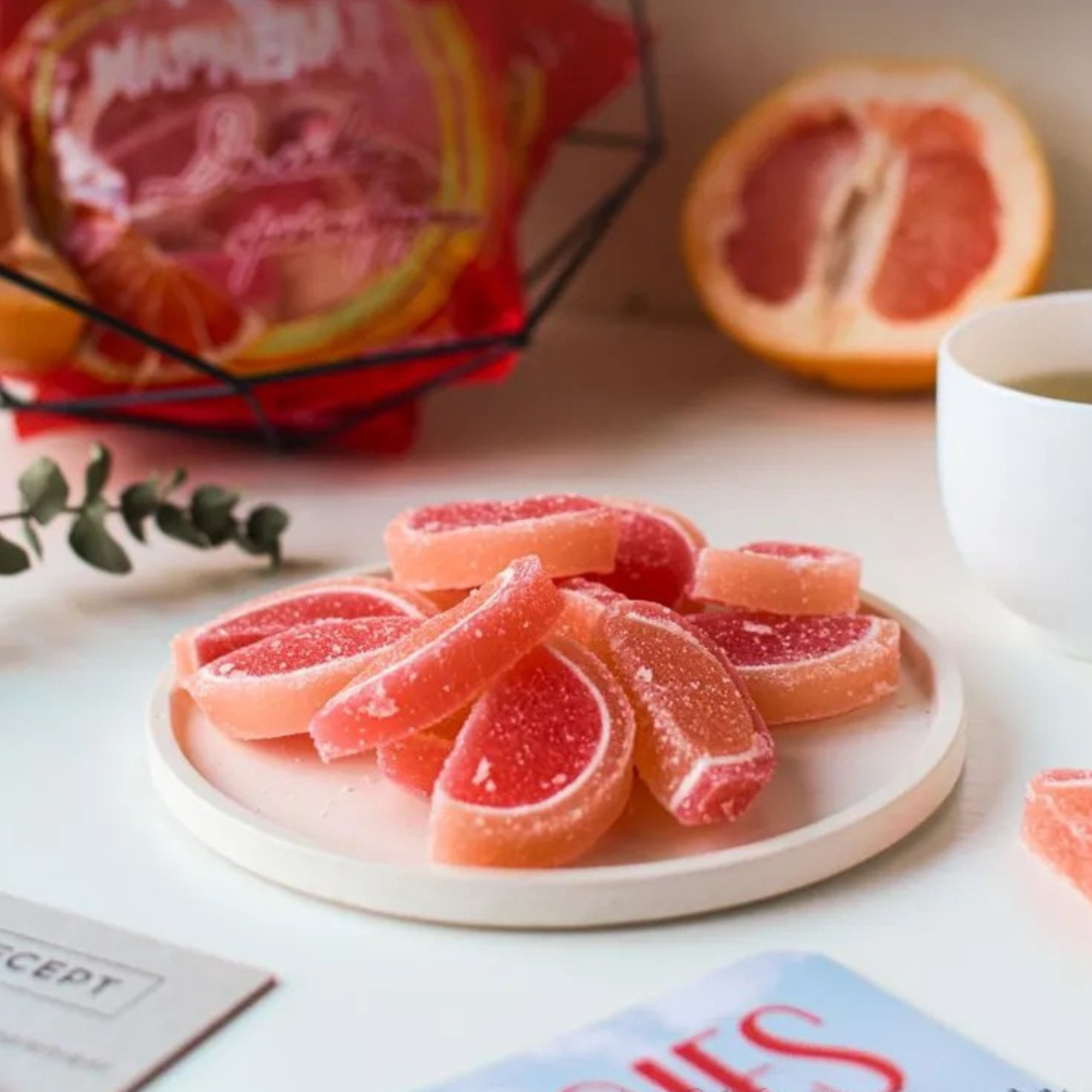 Grapefruit Jelly Slices, Krasnyj Pischevik, 210g
