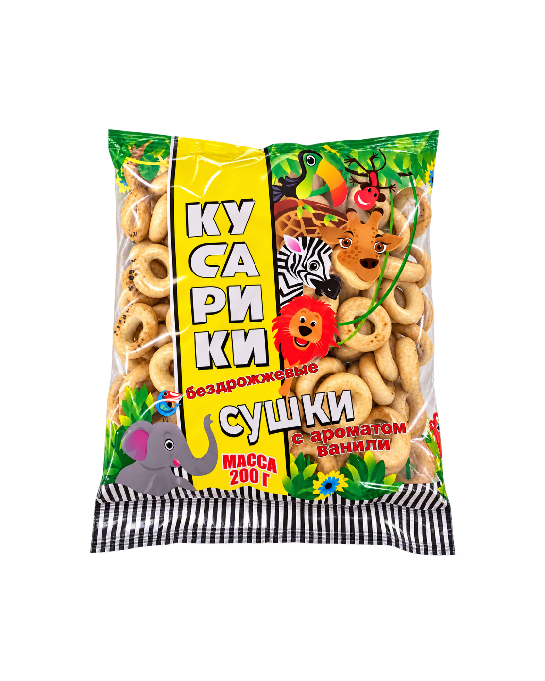 Pärmivabad vaniljesushki „Kusariki“, Minskkhlebprom, 200 g
