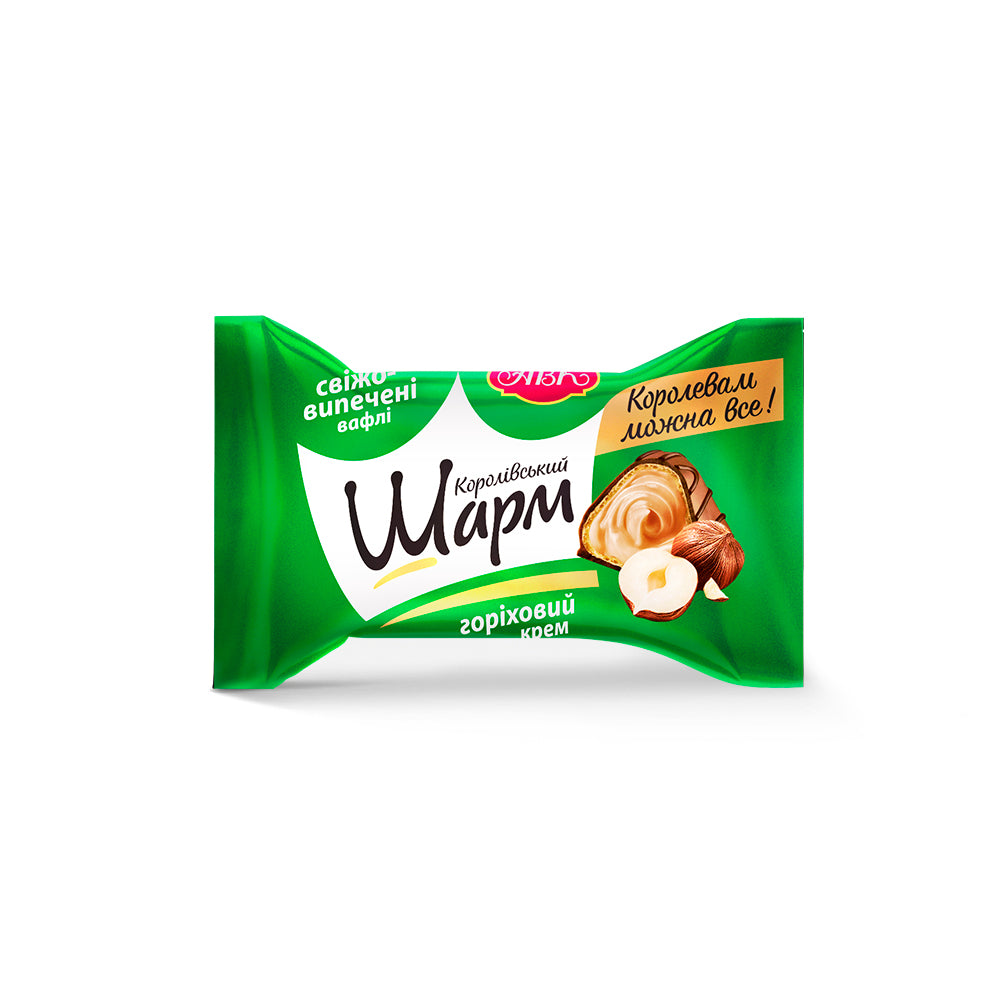 Royal Charm Hazelnut Cream Wafer Candies by ABK