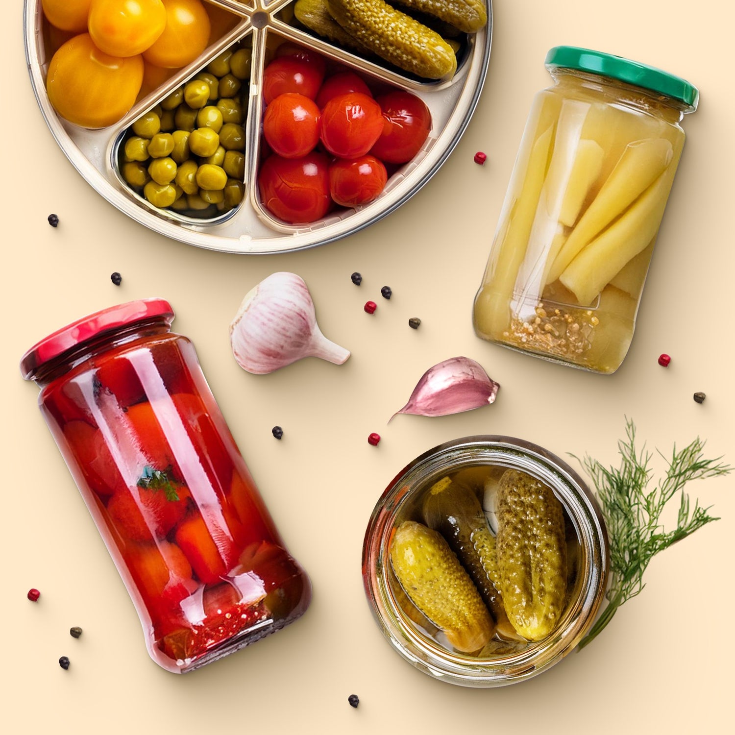 Pickled Vegetables & Soups