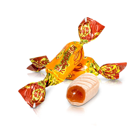 Hard caramel with creamy filling, Rakhat