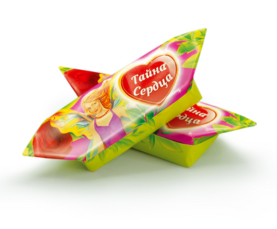 Chocolates candies "Tayna Serdtsa", Pobeda