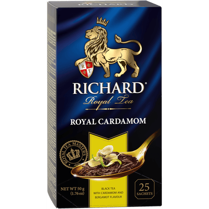 Richard Royal Cardamom, black tea (25x1,7g)