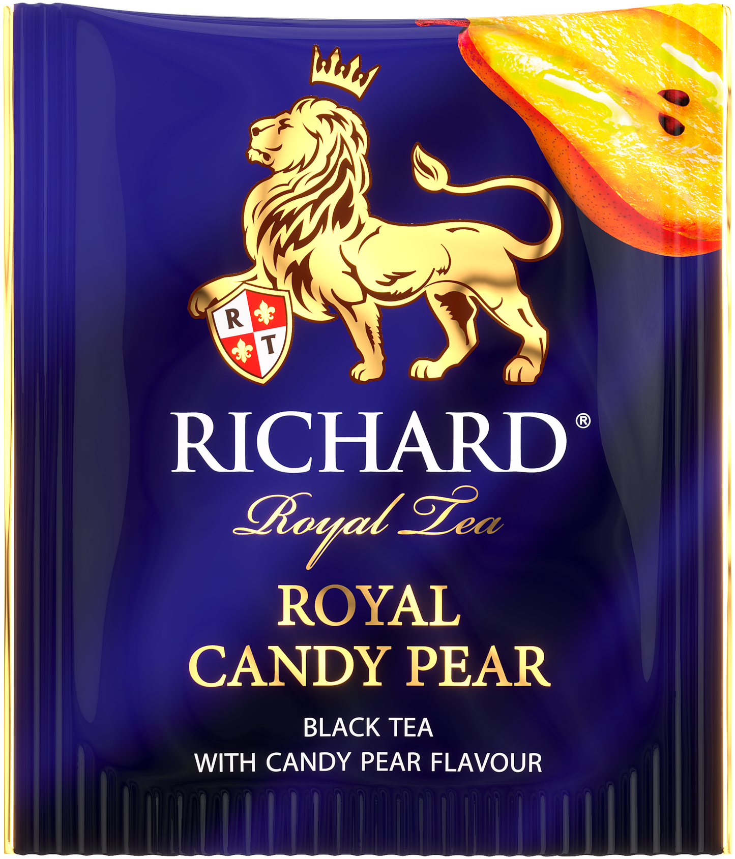 Richard Royal Candy Pear tea, black tea, (25x1,7g)