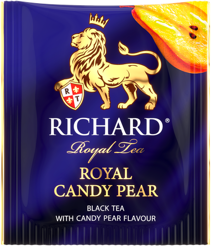 Richard Royal Candy Pear tea, black tea, (25x1,7g)