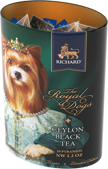 Richard Tea "Royal Dogs. York", black tea 20 pyramids, 34g