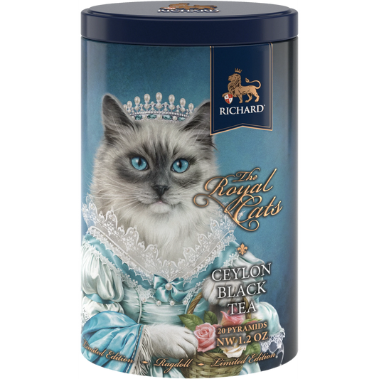 Tea Richard "The Royal Cats. Ragdoll" (püramiidid) 20x1,7 g