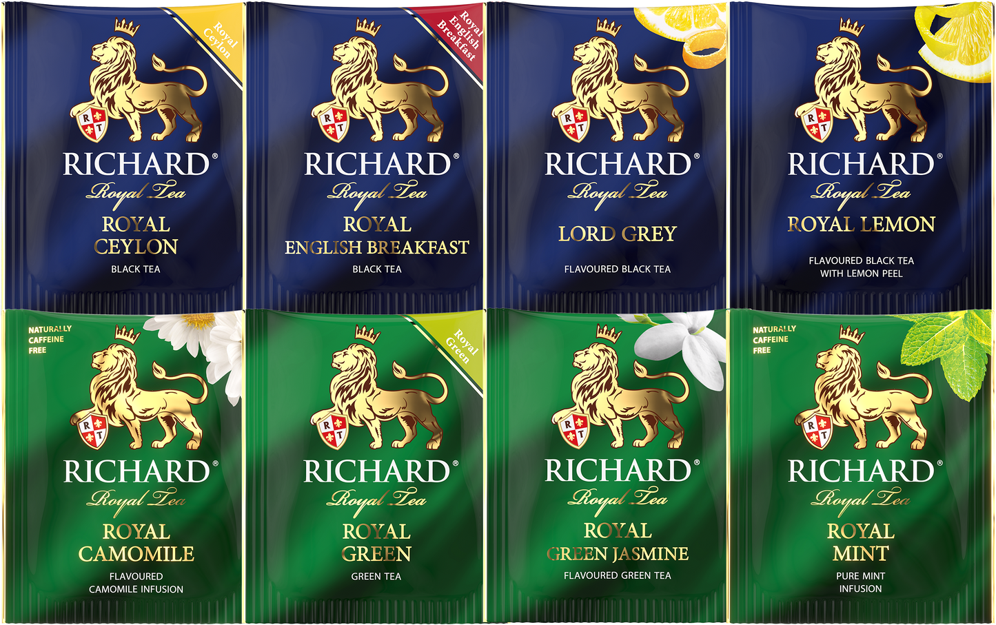 Richard "Classic Selection" tea assortment, (40x1,7g)