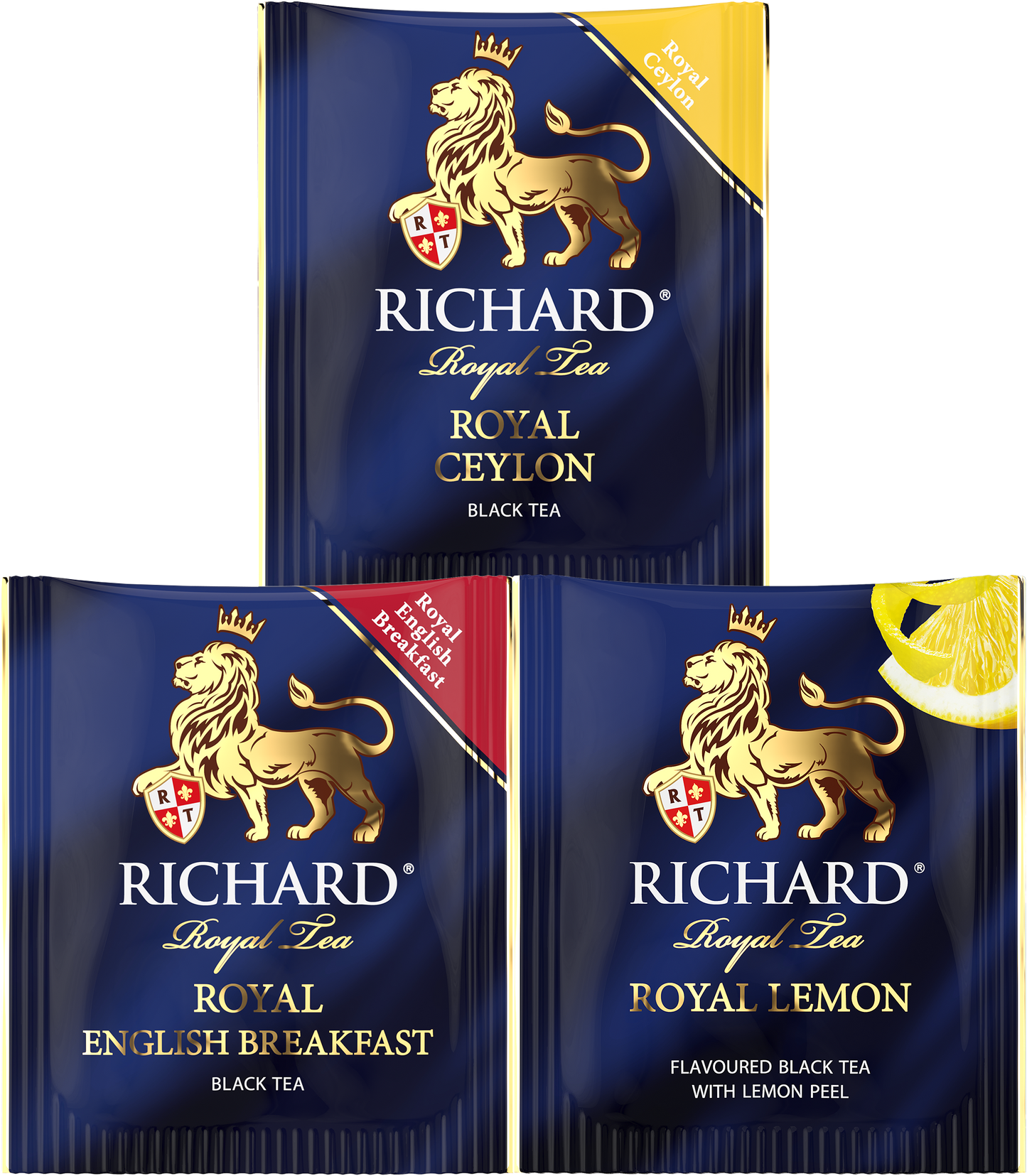 Richard Royal postcards tea assortment, green, 9х2g