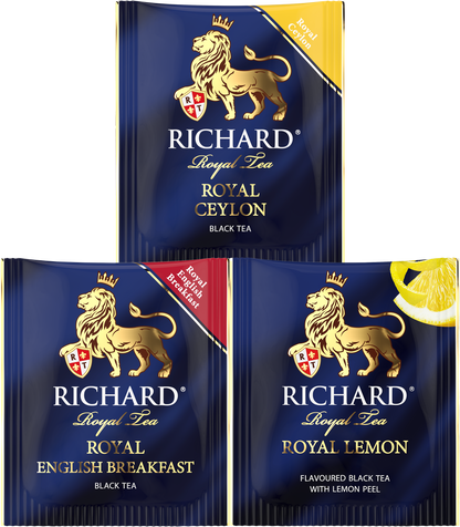 Richard Royal postcards tea assortment, green, 9х2g