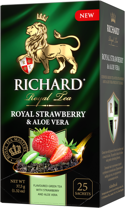 Richard Royal Strawberry & Aloe Vera flavoured green tea