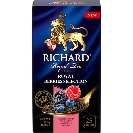 Richard Royal Berries Selection black tea (25x1,7g)