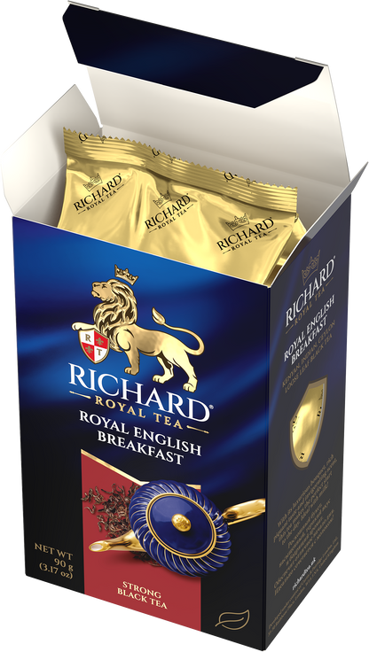 Richard "Royal English Breakfast", black leaf tea, 90 g Richard Tea