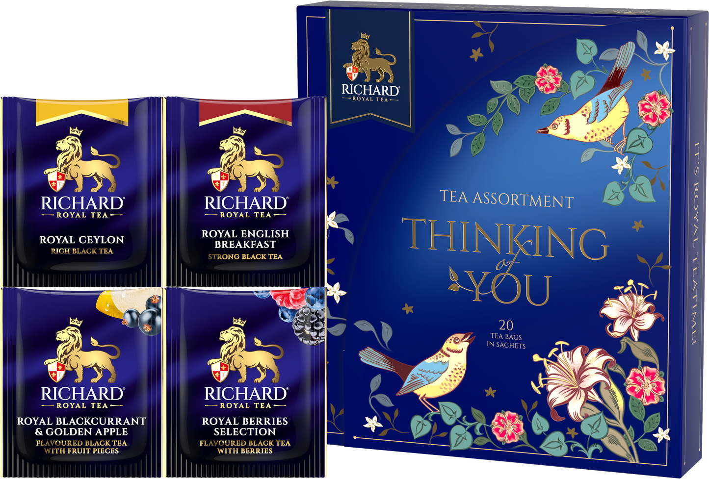 Richard "Thinking of You tea assortment", 20 sachets, 37g