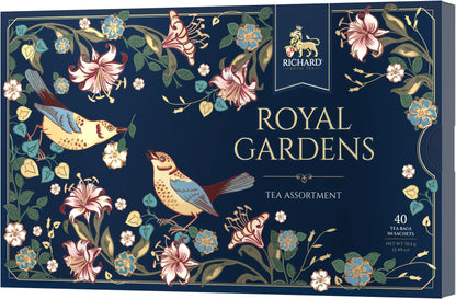 Черный чай Richard Royal Gardens в пакетиках, 70.5г