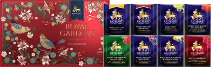 Черный чай Richard Royal Gardens в пакетиках, 70.5г