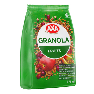 AXA Fruit Muesli with Honey, 375g