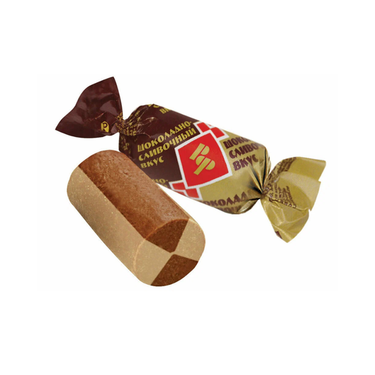 Batonchiki Chocolate & Cream Candies, Rot Front