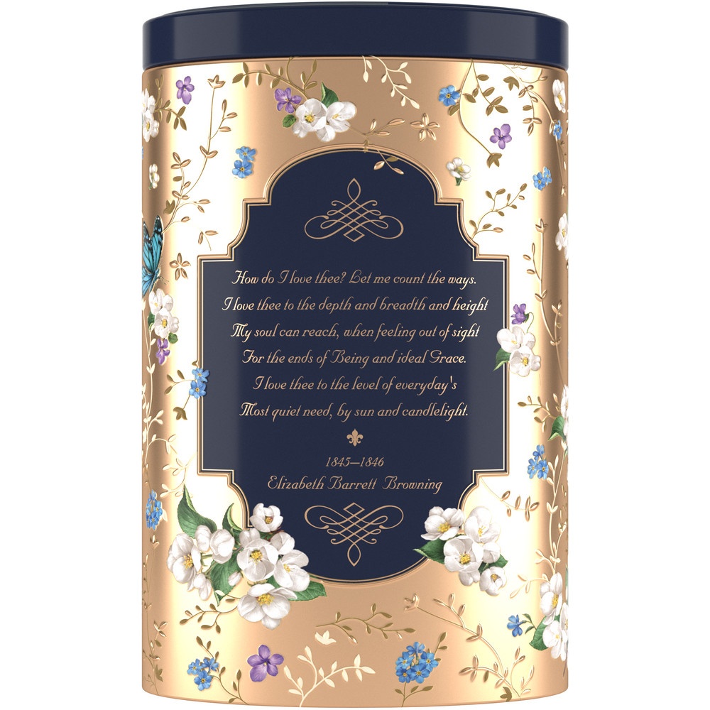 RICHARD ROYAL LOVE, GOLD, must maitsestatud suureleheline tee, 80 g. - Richard Tea Estonia