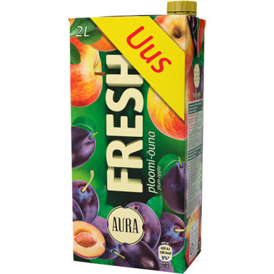 Fresh Plum-Apple Juice Drink, Aura 2L