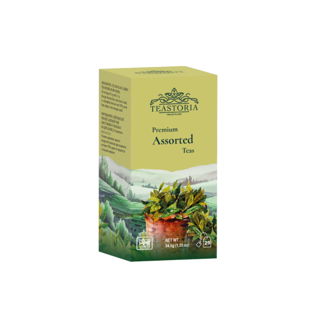 Premium Assorted Tea, Teastoria, 34g