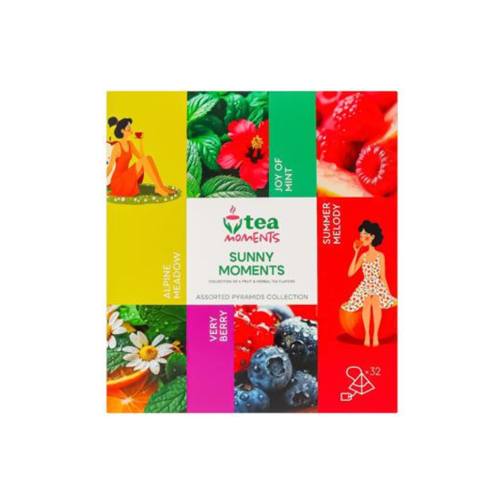 Набор чая Sunny Moments Ассорти, Tea Moments, 54,4 г