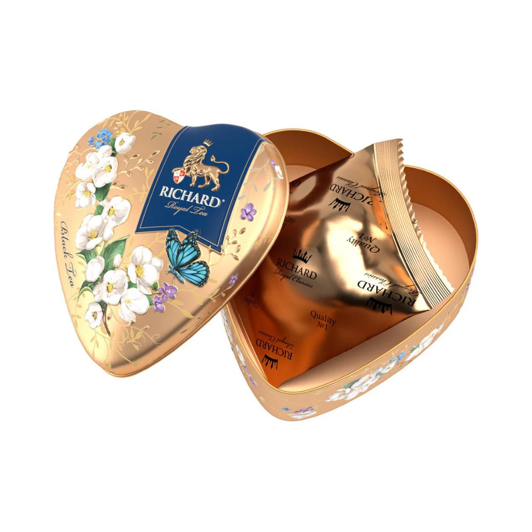 Richard Royal Heart Gold, черный чай - 30 г