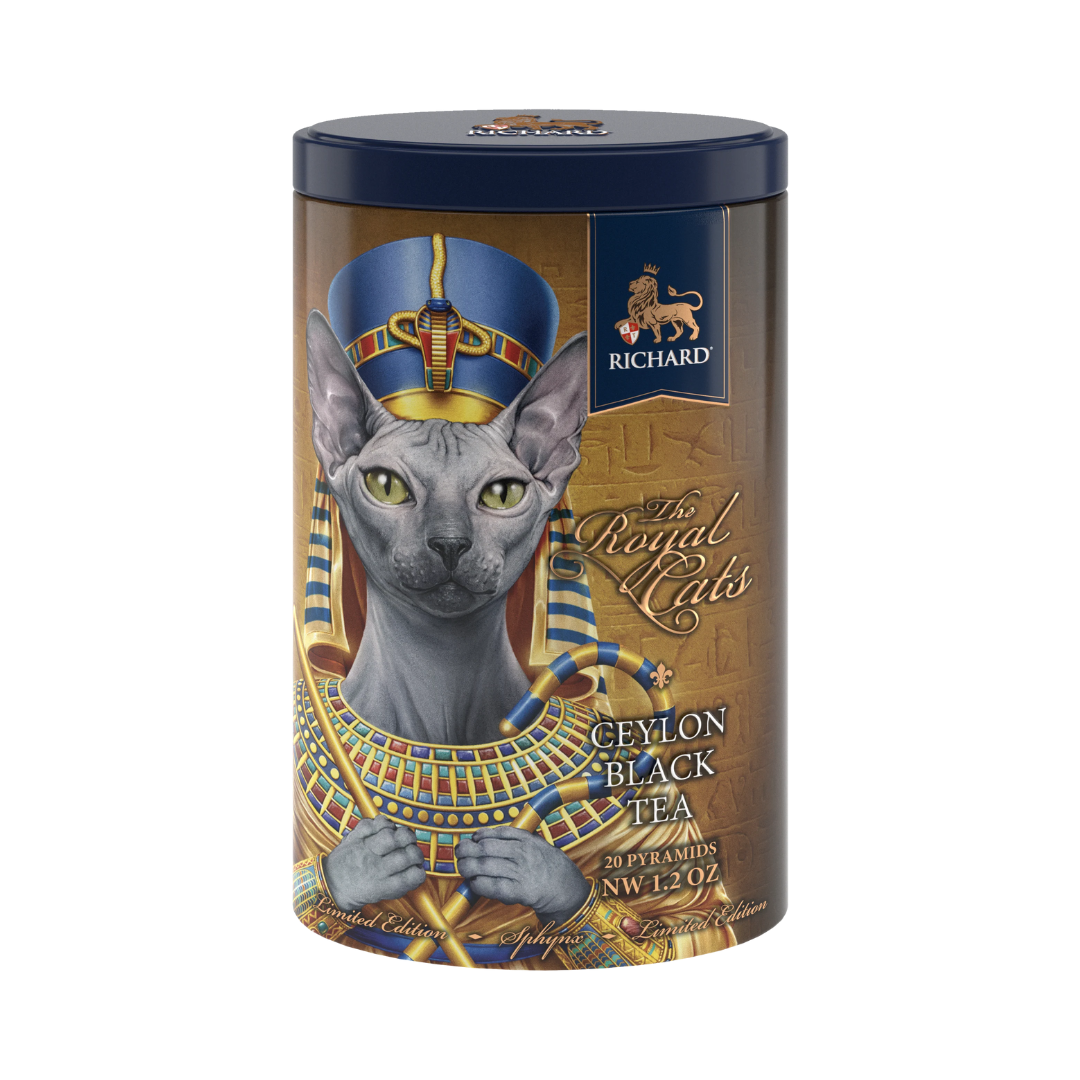 Richard Royal Black Tea "SPHYNX", 20 pyramids, 34g