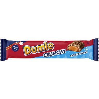 Dumle Crunchy Bar with Salted Caramel, Fazer, 55g