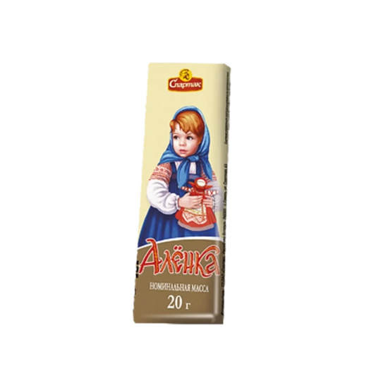 Milk chocolate Alenka, Spartak, 20g