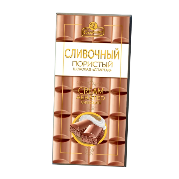 Airy cream chocolate Spartak, 70g