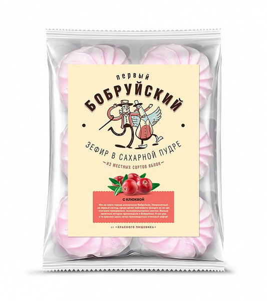 Cranberry-flavoured soufflé Bobruiski, Krasnyj Pischevik, 250g